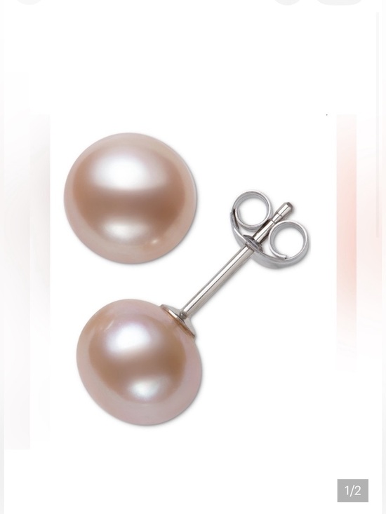 Jewelry - Freshwater Pearl Earrings NWT